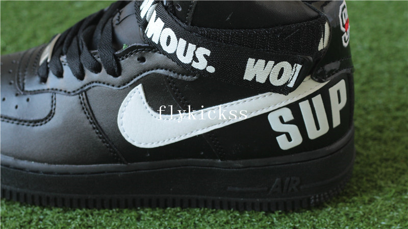 Nike Air Force 1 High Supreme SP Black White